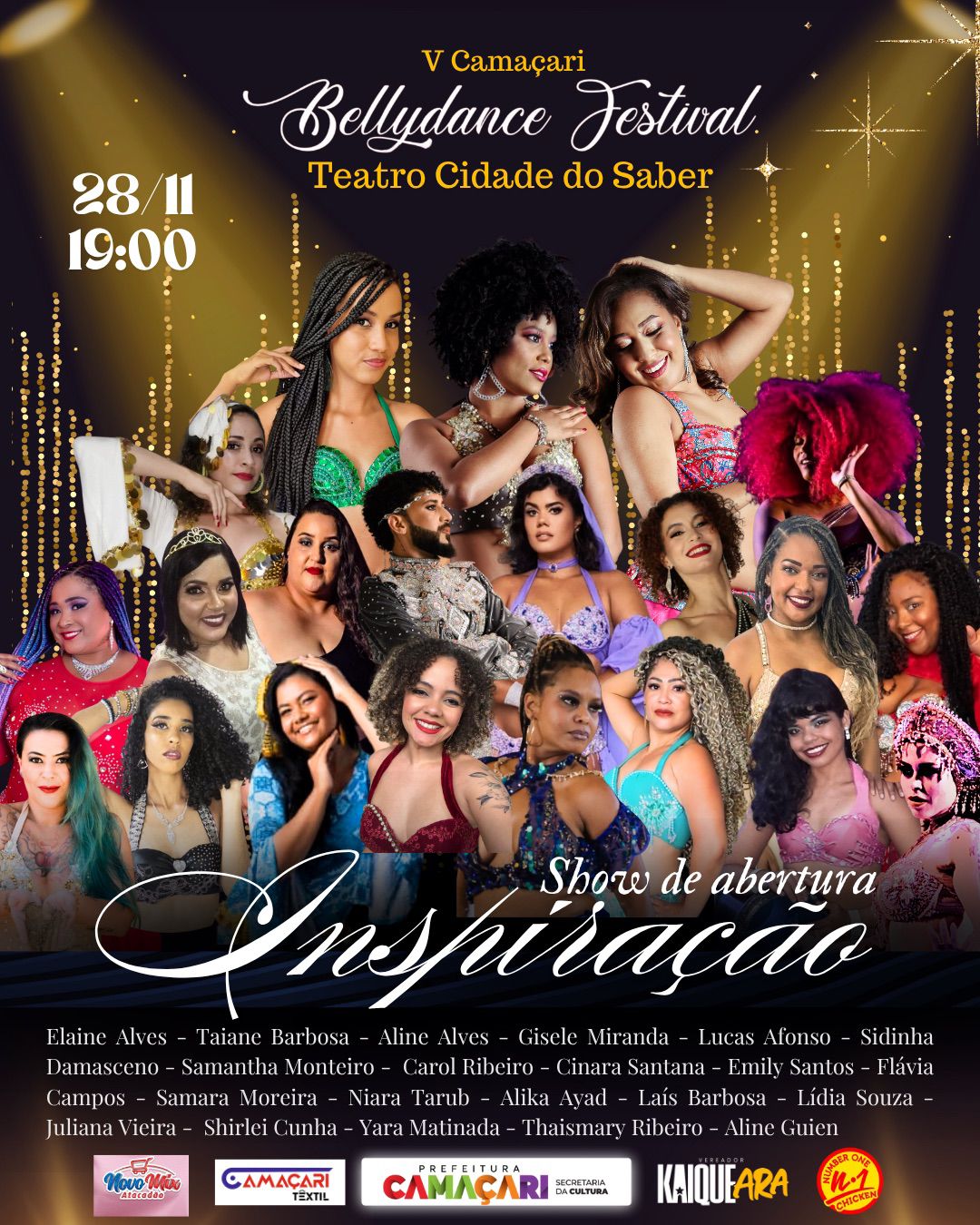 V Camaçari Bellydance - Festival de dança do ventre.